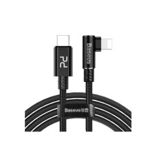 Кабель Baseus MVP Elbow Type-C to iP Cable PD 18W 1m Black