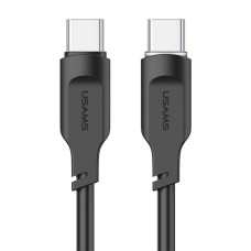 Кабель Usams US-SJ567 Type-C To Type-C PD 100W Data Cable Lithe Series 1.2m Black