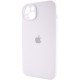 Чохол для смартфона Silicone Full Case AA Camera Protect for Apple iPhone 15 8,White