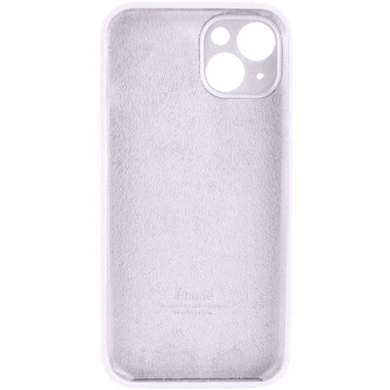 Чохол для смартфона Silicone Full Case AA Camera Protect for Apple iPhone 15 8,White