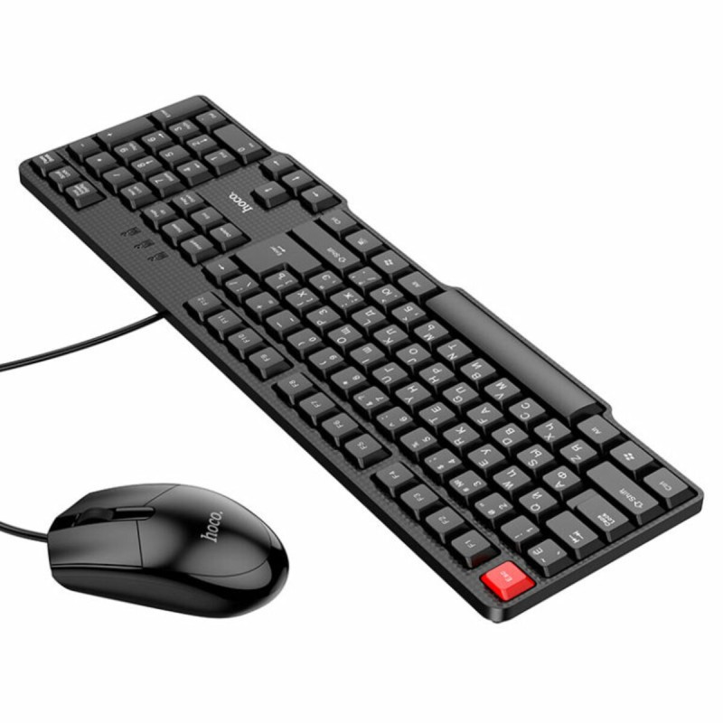 Миша + клавіатура HOCO GM16 Business keyboard and mouse set Black