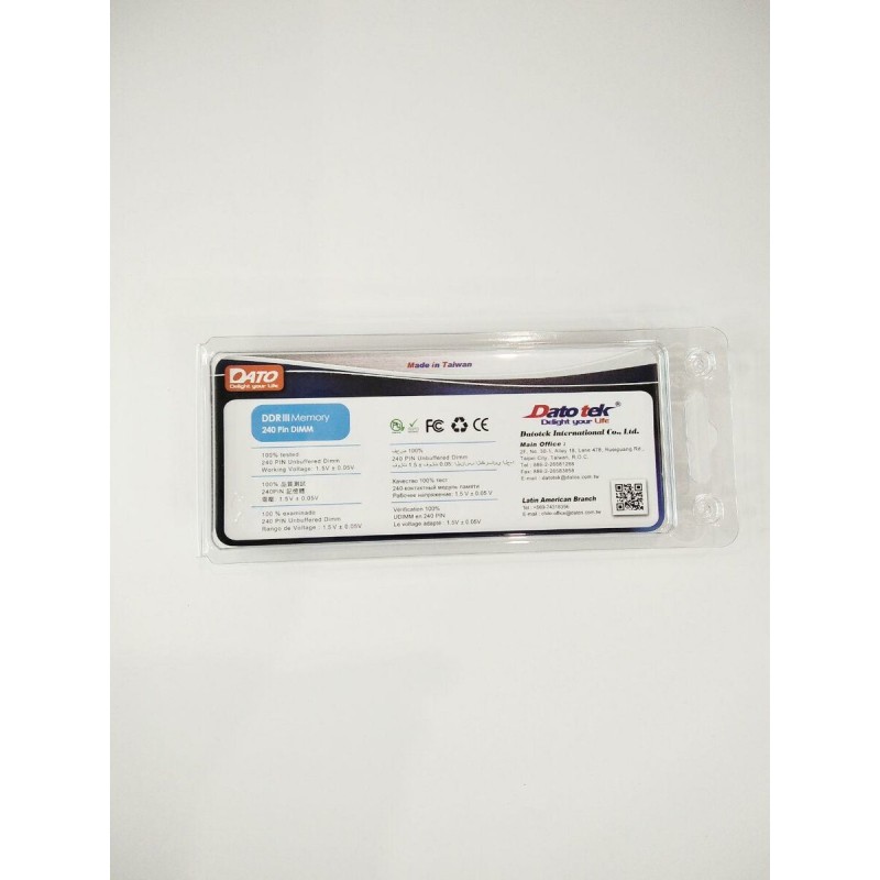 DDR3 DATO 8GB 1600MHz CL11 DIMM