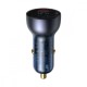 АЗП Baseus Particular Digital Display QC+PPS Dual Quick Charger Car Charger 65W Dark Gray