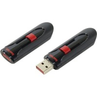 Flash SanDisk USB 2.0 Cruzer Glide 256Gb Black/Red