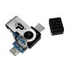 Flash Patriot USB 3.1 Trinity 3-in-1 64GB (Type-A/Type-C/micro-USB) Black