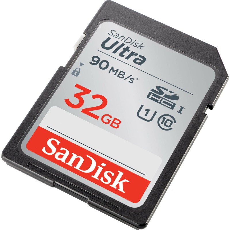 SDHC (UHS-1) SanDisk Ultra 32Gb class 10 (90Mb/s)