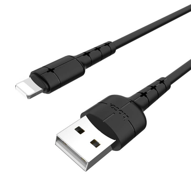 Кабель HOCO X30 Star Charging data cable for iP Black