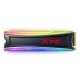 SSD M.2 ADATA SPECTRIX S40G RGB 1TB 2280 PCIe 3.0x4 NVMe 3D NAND Read/Write: 3500/3000 MB/sec