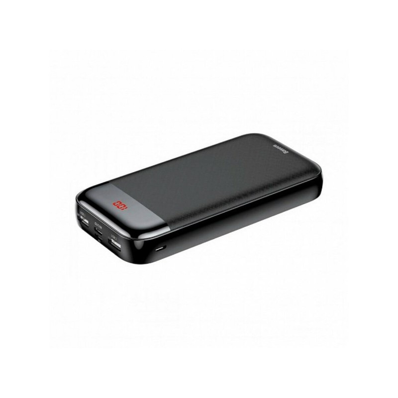 Зовнішній акумулятор Baseus Mini Cu Digital Display 20000mAh  Black