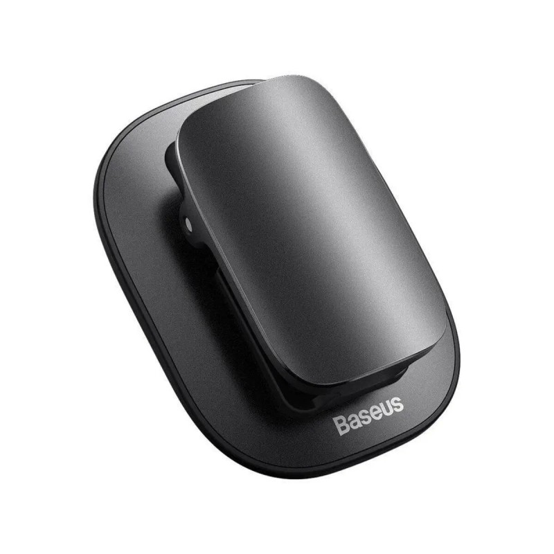 Автомобільний тримач для окулярів Baseus Platinum Vehicle eyewear clip (Paste type) Black
