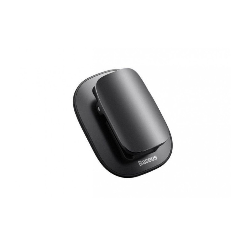 Автомобільний тримач для окулярів Baseus Platinum Vehicle eyewear clip (Paste type) Black