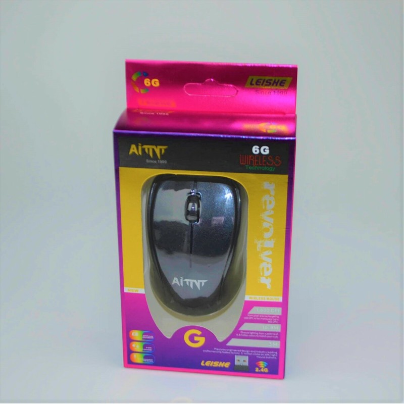 Миша безпровідна AITNT 6G Black