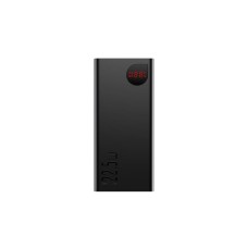 Зовнішній акумулятор Baseus Adaman Metal Digital Display Quick Charge Power Bank 20000mAh 22.5W (2021 Editon) Black