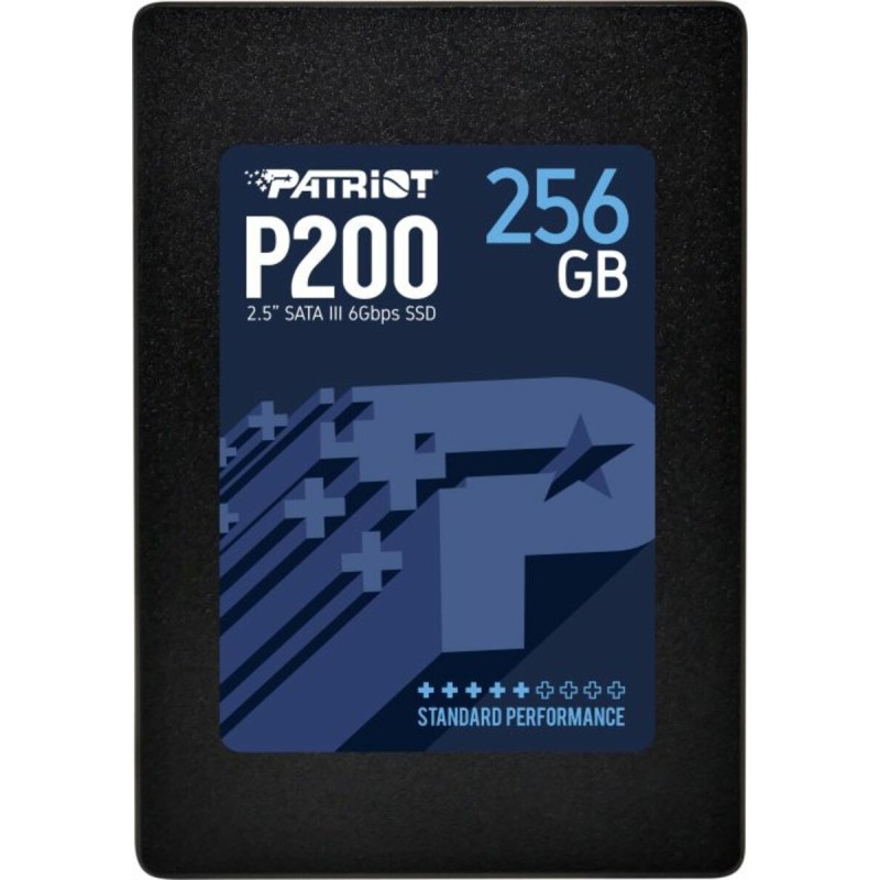 SSD Patriot P200 256GB 2.5" 7mm SATAIII TLC 3D