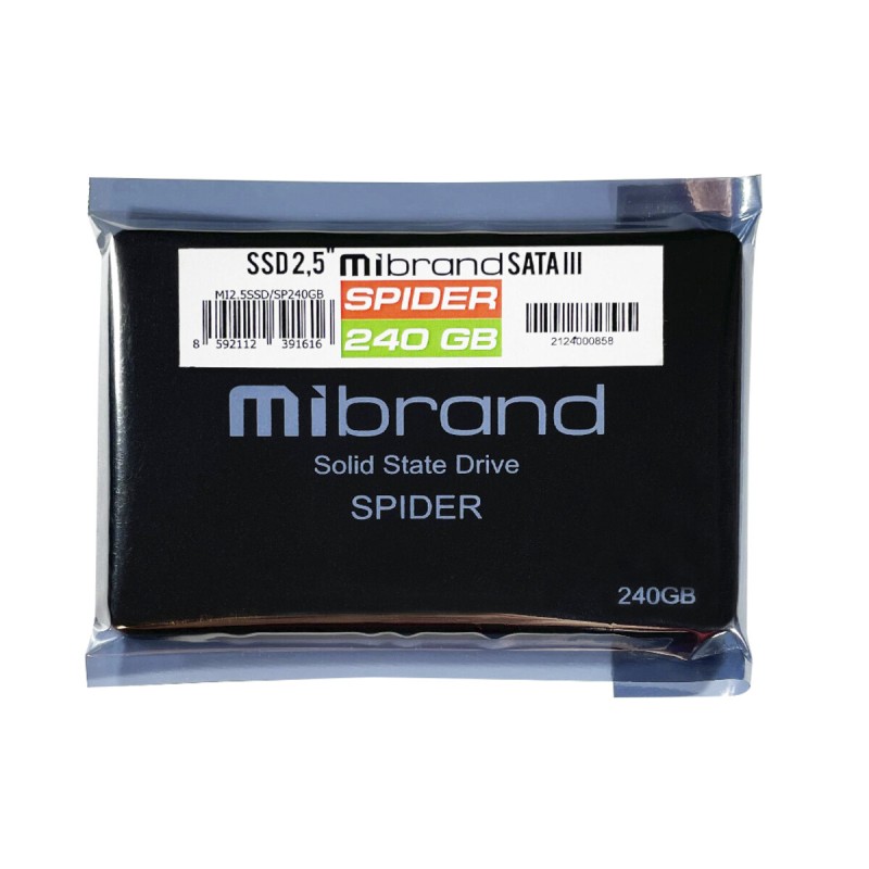 SSD Mibrand Spider 240GB 2.5" 7mm SATAIII Bulk