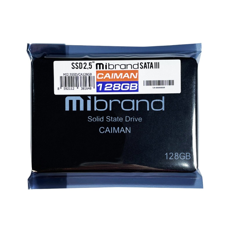 SSD Mibrand Caiman 128GB 2.5" 7mm SATAIII Bulk