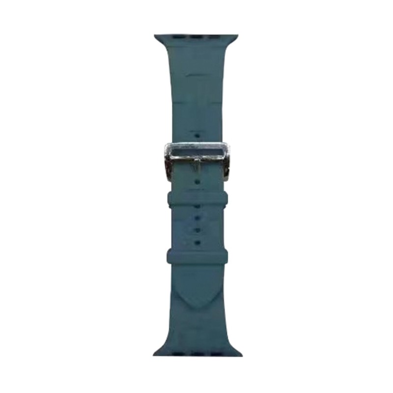 Ремінець для годинника Apple Watch Hermès 42/44/45/49mm 15.Pine Green
