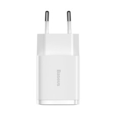 Мережевий зарядний пристрій Baseus Compact Charger 2U 10.5W EU White