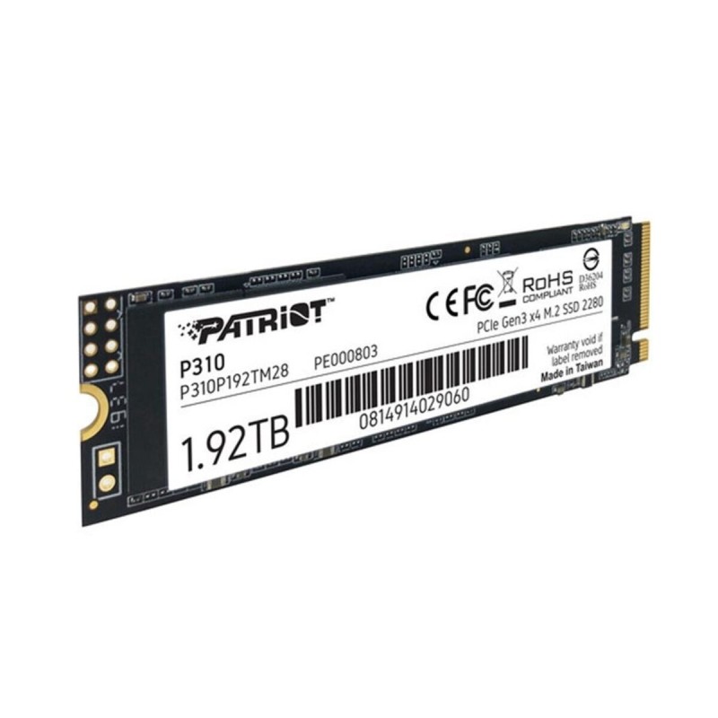 SSD M.2 Patriot P310 1920GB NVMe 2280 PCIe 3.0x4 3D NAND TLC