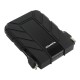 PHD External 2.5'' ADATA USB 3.1 DashDrive Durable HD710 Pro 4TB Black