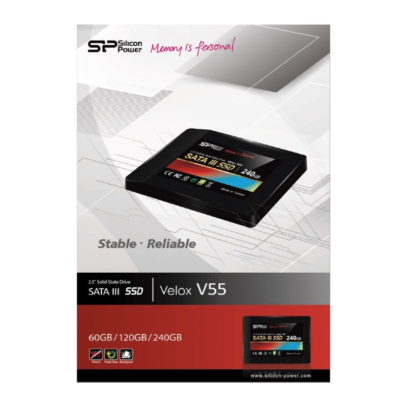 SSD SiliconPower V55 120GB 2.5" SATA TLC
