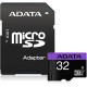 microSDHC (UHS-1) A-DATA Premier 32Gb Class 10 (R-85Mb/s)  (adapter SD)