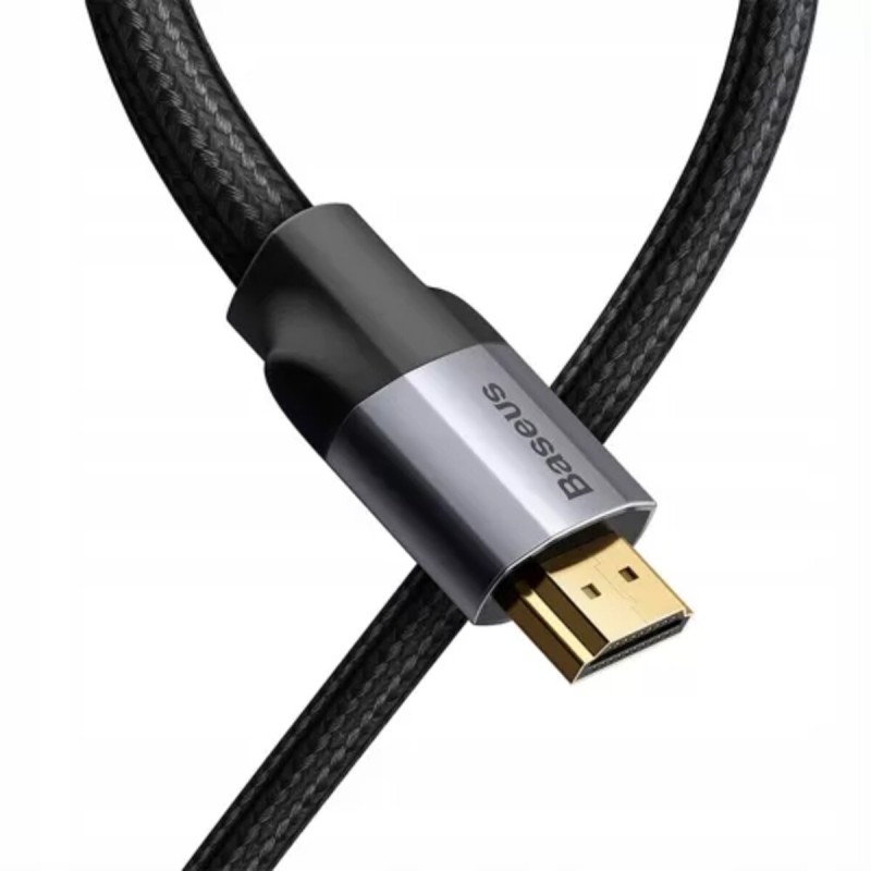 Кабель Baseus Enjoyment Series 4KHD Male To 4KHD Male Adapter Cable 2m Dark gray