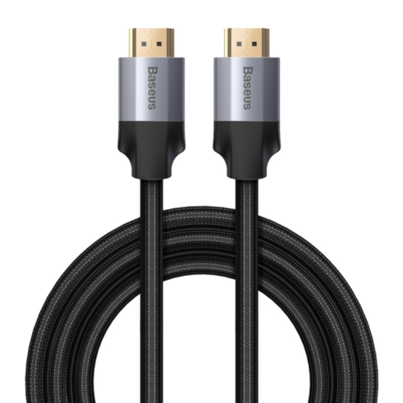 Кабель Baseus Enjoyment Series 4KHD Male To 4KHD Male Adapter Cable 2m Dark gray