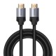 Кабель Baseus Enjoyment Series 4KHD Male To 4KHD Male Adapter Cable 2m Dark gray