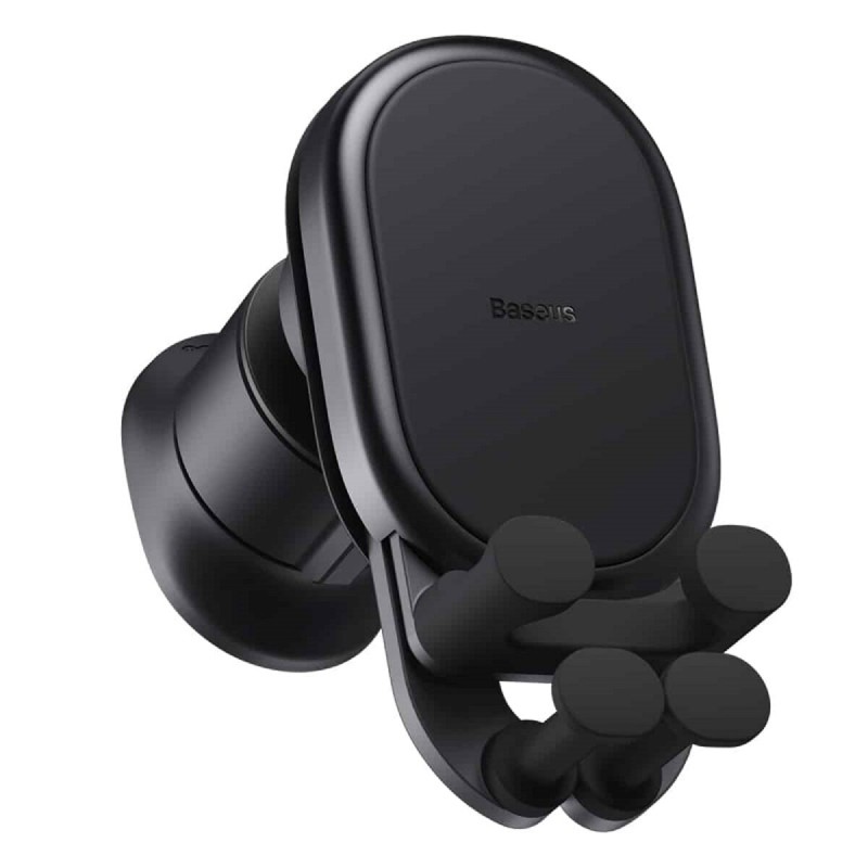 Тримач для мобiльного Baseus Stable Gravitational Wireless Charging Car Mount Pro 15W (Air Outlet Version) Black
