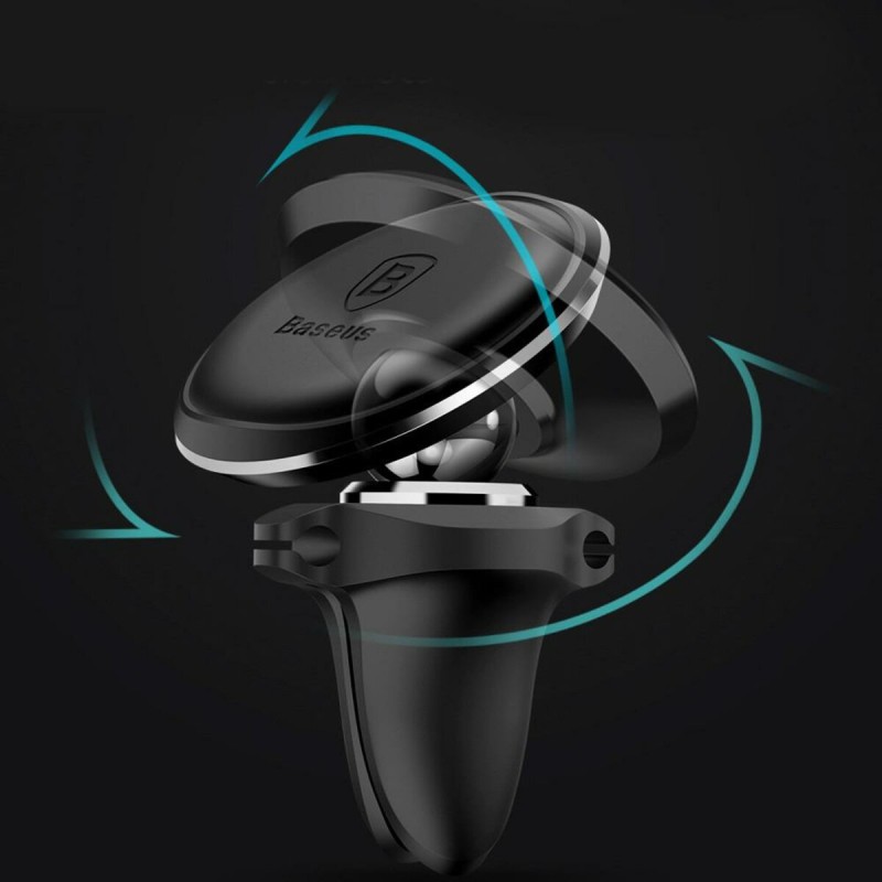 Тримач для мобiльного Baseus Magnetic Air Vent Car Mount Holder Gold