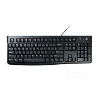 Клавіатура дротова LOGITECH  K120  Russian Layout Black