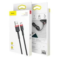 Кабель Baseus cafule Cable USB For Micro 1.5A 2M Red+Red