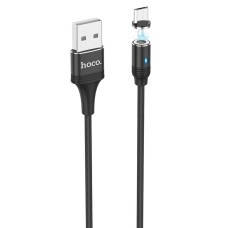 Кабель HOCO U76 Fresh magnetic charging cablefor Micro Black