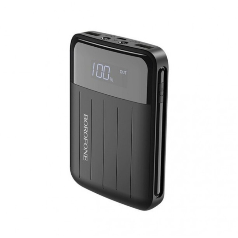 Зовнішній акумулятор BOROFONE BT21 Universal energy mobile power bank, 10000mAh 2A Black