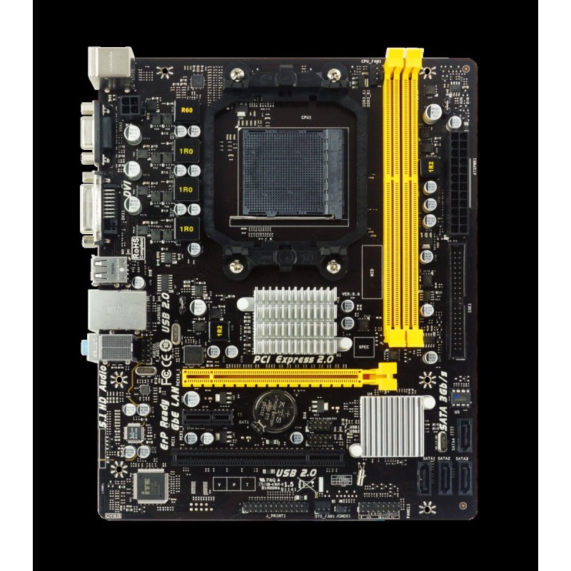 Материнська плата Biostar  760G/SB710 (sAM3+,  AMD A320, PCI-Ex16)