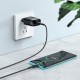 Мережевий зарядний пристрій HOCO C72Q Glorious single port QC3.0 charger set(Type-C)  Black