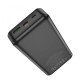 Зовнішній акумулятор HOCO J102A Cool figure PD20W+QC3.0 power bank(20000mAh) Black