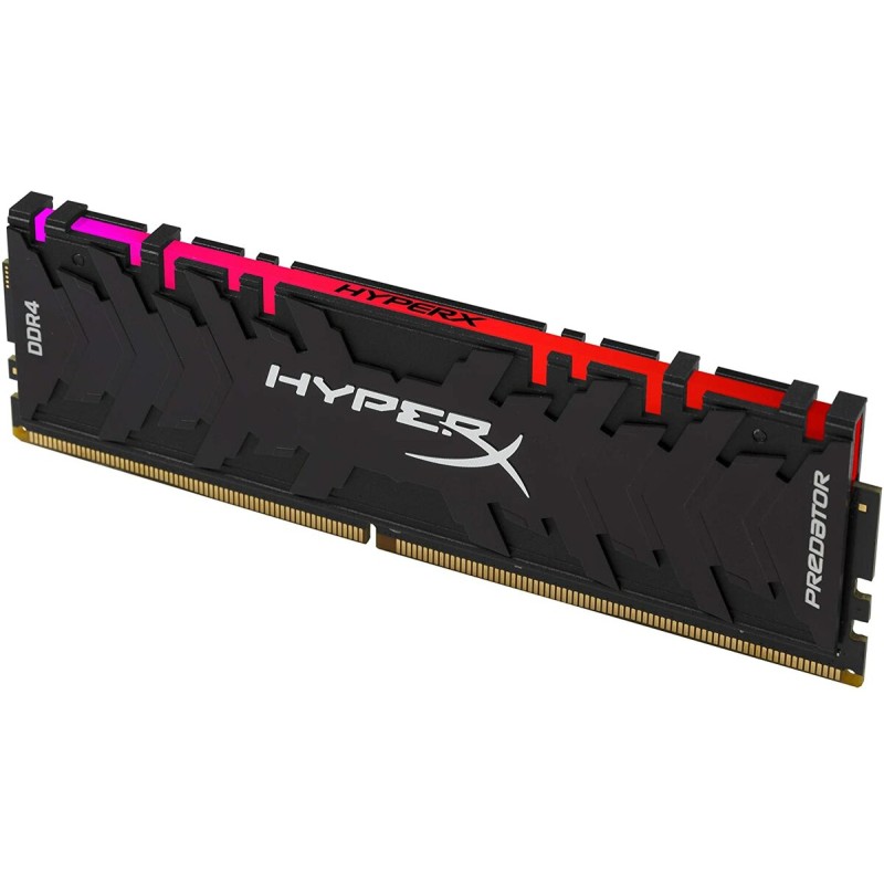 DDR4 Kingston RGB HyperX Predator 32GB (Kit of 2x16384) 3200MHz CL16 Black DIMM