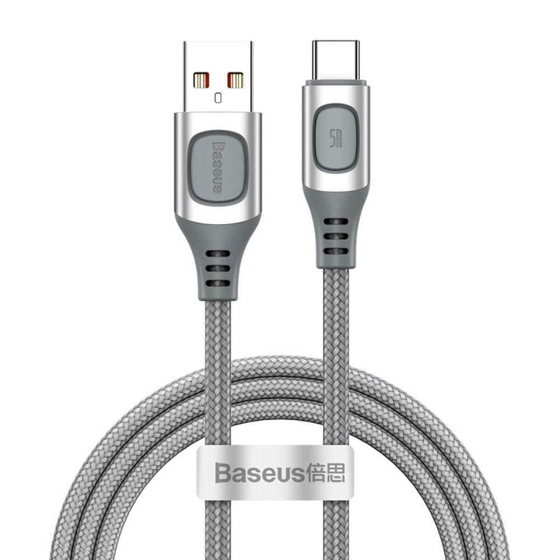 Кабель Baseus Flash Multiple Fast Charge Protocols Convertible Fast Charging Cable USB For Type-C 5A
