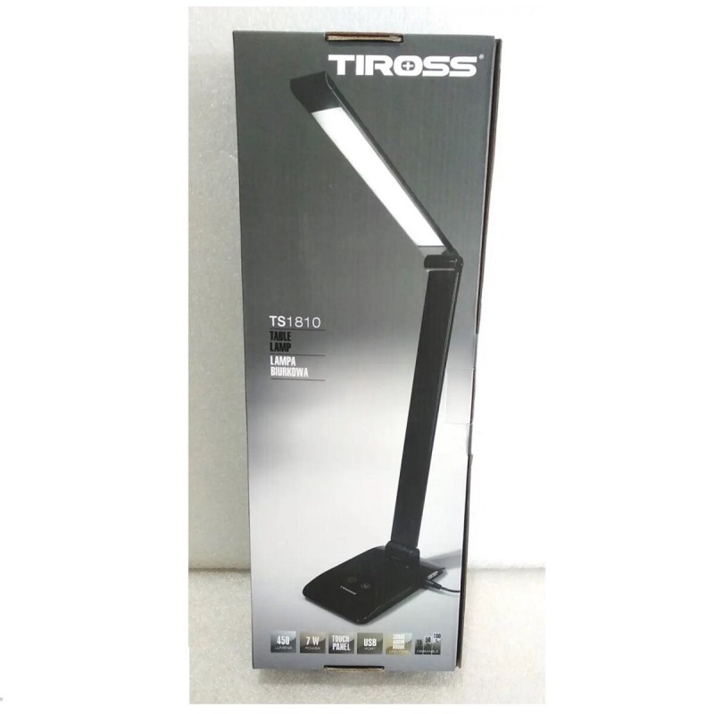 Лампа настільна Tiross TS-1810 Black