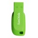 Flash SanDisk USB 2.0 Cruzer Blade 16Gb Green Electric