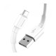 Кабель Baseus Mini White Cable USB For Type-C 3A 1m White