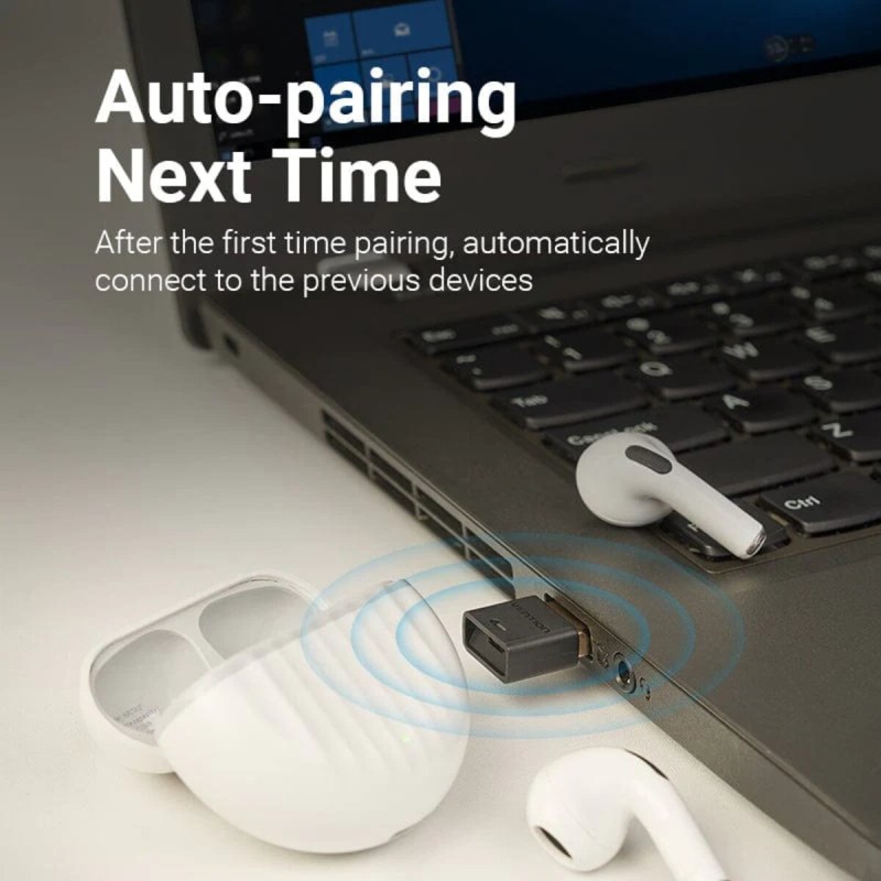 Адаптер Vention USB Bluetooth 5.1 Adapter Black Mini Type (NAFB0)