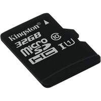 microSDHC (UHS-1) Kingston Canvas Select 32Gb class 10  (R-80MB/s)