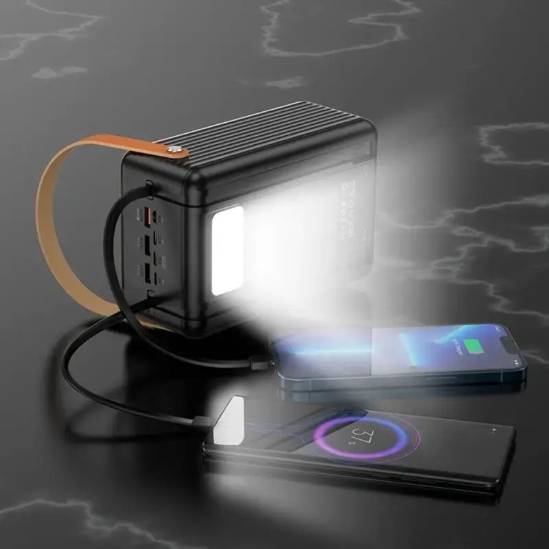 Зовнішній акумулятор BOROFONE BJ32 Terra 22.5W fully compatible power bank(80000mAh) Black