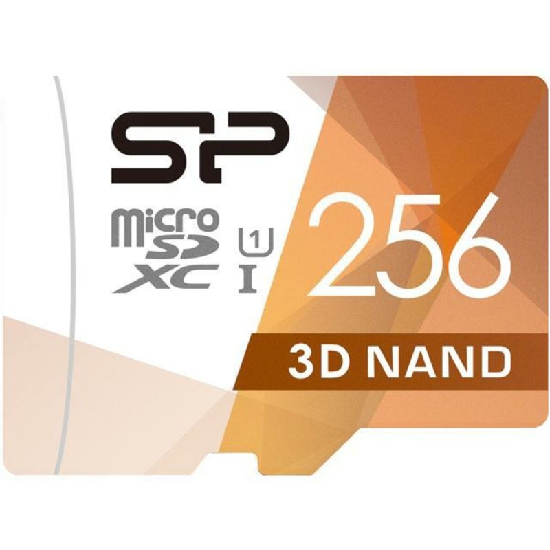 microSDXC (UHS-1 U3) SiliconPower Superior Pro Colorful 256Gb class 10 A1 V30 (adapter SD)