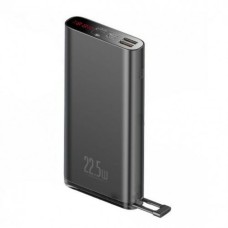 Зовнішній акумулятор Baseus Starlight Digital Display Quick Charg Power Bank 20000mAh 22.5W Black