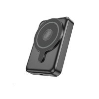 Зовнішній акумулятор HOCO Q11 Expressar PD20W 3-in-1 magnetic fast charging power bank(10000mAh) Black