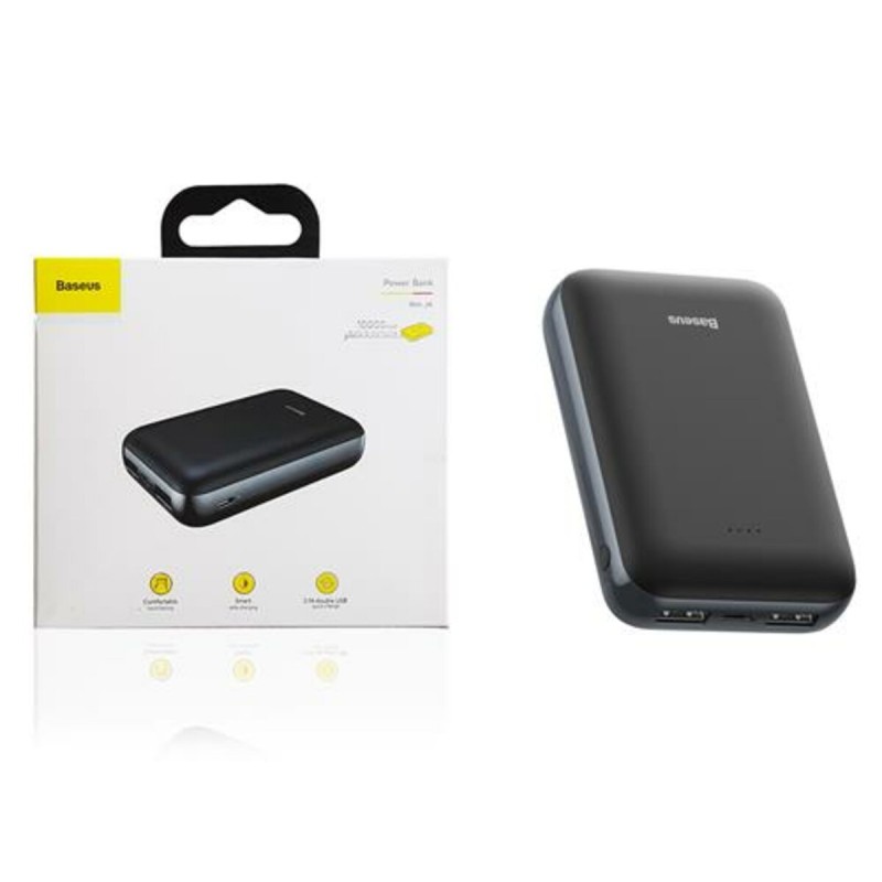Зовнішній акумулятор Baseus Mini JA Power Bank 10000mAh Black
